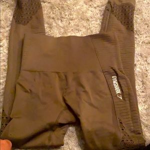 Gymshark energy seamless in khaki green